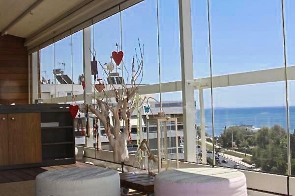 Apartmán Sea Horizon Penthouse Flat Atény Exteriér fotografie
